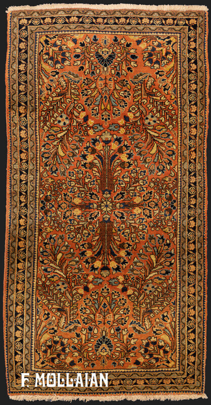 Antique Persian Small Saruk Rug n°:25925187